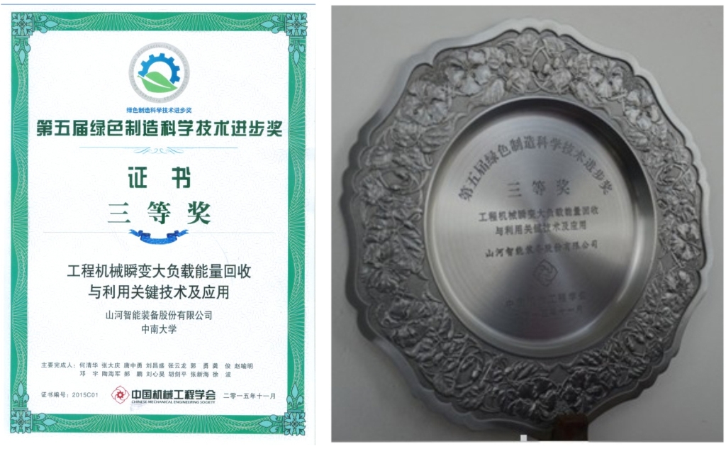 beat365官网荣获中国机械工程学会“绿色制造科技进步奖”