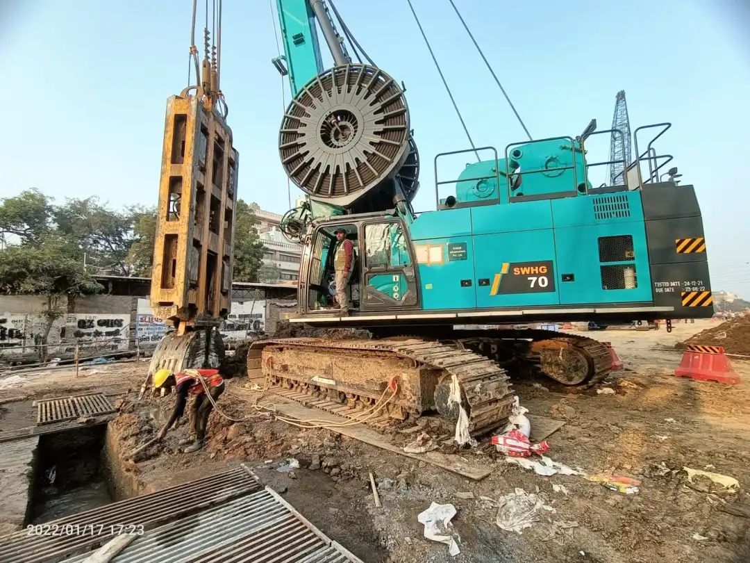 感谢信!beat365官网SWHG70液压抓斗助力海外基础施工获肯定
