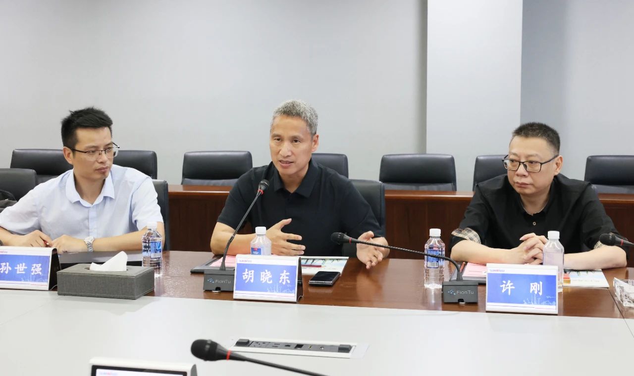 永青科技集团董事长胡晓东带队到访beat365官网
