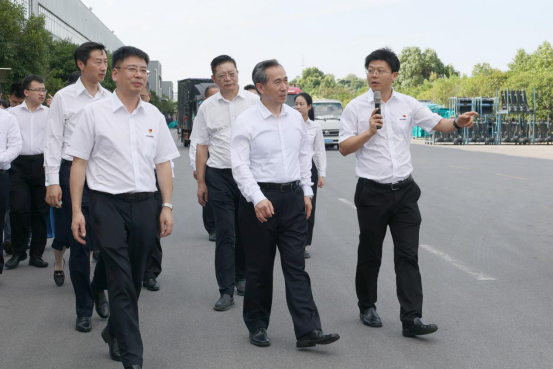 中国贸促会会长任鸿斌调研beat365官网