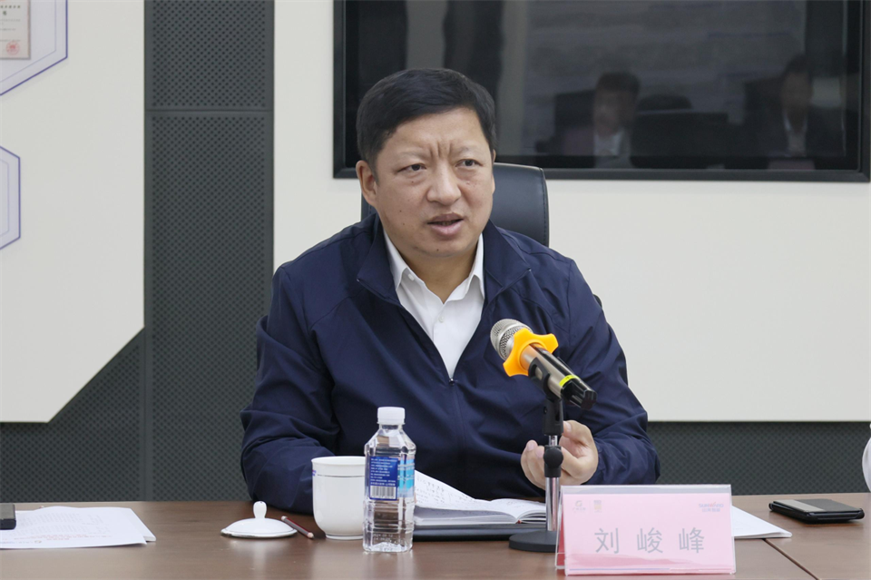同船出海,共赢未来!中铁九局副总经理刘峻峰一行到访beat365官网