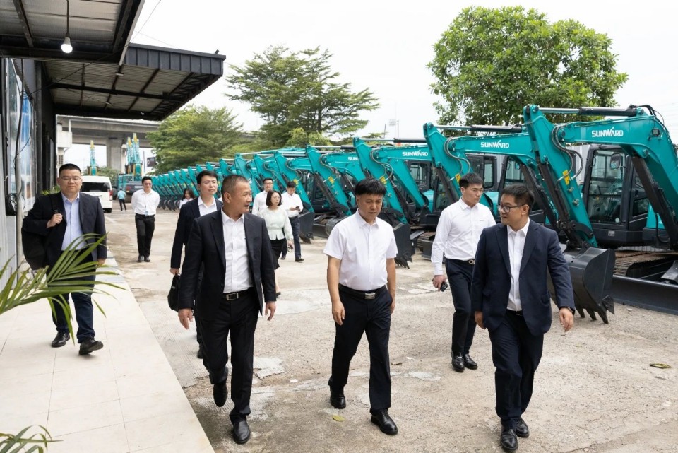 广州工控集团党委书记、董事长景广军率队考察beat365官网印尼子公司